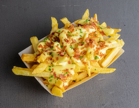 patatas-queso hamburguesas artesanas en Avilés - Patatas fritas